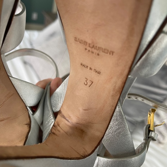 YSL TRIBUTE 75mm matte silver 37 - Picture 4 of 8